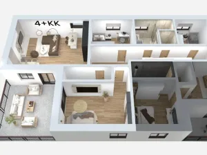 Prodej bytu 4+kk, Litvínov - Chudeřín, Horská, 117 m2