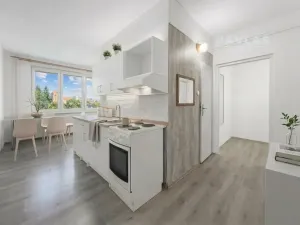 Pronájem bytu 1+1, České Velenice, Sídliště na Sadech, 44 m2