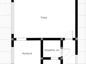 Prodej bytu 1+1, Ostrava - Poruba, Ježkova, 27 m2
