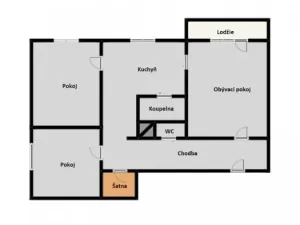 Prodej bytu 3+1, Orlová - Lutyně, F. S. Tůmy, 65 m2