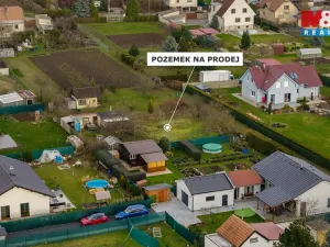 Prodej zahrady, Mělník, 652 m2