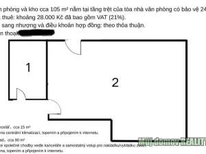 Pronájem skladu, Praha - Kunratice, Dobronická, 105 m2
