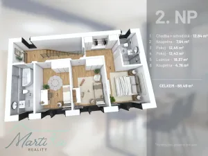 Prodej rodinného domu, Úvaly, 5. května, 142 m2