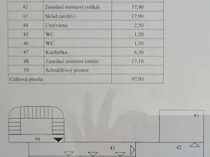 Pronájem kanceláře, Ostrava - Moravská Ostrava, Janáčkova, 97 m2