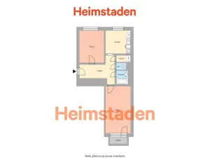 Pronájem bytu 2+1, Havířov - Město, Na Nábřeží, 54 m2