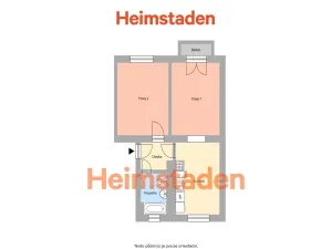 Pronájem bytu 2+1, Havířov - Prostřední Suchá, Osadní, 48 m2