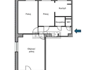 Prodej bytu 3+1, Praha - Žižkov, Spojovací, 60 m2