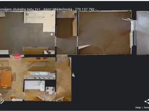 Pronájem bytu 2+1, Třebíč, Mládežnická, 70 m2