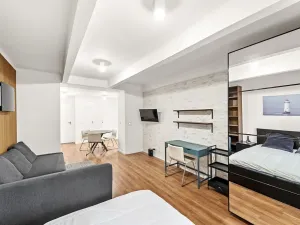 Pronájem bytu 1+1, Praha - Žižkov, Čajkovského, 36 m2