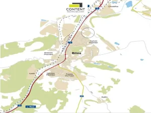 Pronájem výrobních prostor, Bílina - Teplické Předměstí, Teplická, 3000 m2
