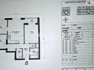 Pronájem bytu 4+kk, Praha - Uhříněves, Oty Bubeníčka, 78 m2