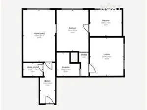 Prodej bytu 3+1, České Budějovice, Budivojova, 69 m2