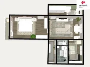 Prodej bytu 3+1, Znojmo, Přímětická, 67 m2