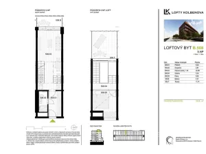 Prodej bytu 2+kk, Praha - Vysočany, Kolbenova, 45 m2