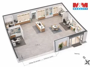 Pronájem obchodního prostoru, Benešov, Vnoučkova, 108 m2