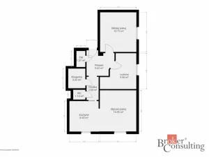 Prodej bytu 3+kk, Rokycany - Nové Město, Kozlerova, 62 m2