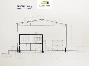 Pronájem skladu, Nýřany, Šůlova, 786 m2