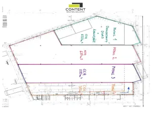 Pronájem kanceláře, Modletice, 467 m2