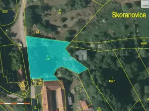 Prodej pozemku pro bydlení, Martinice u Onšova - Skoranovice, 942 m2