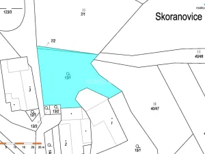 Prodej pozemku pro bydlení, Martinice u Onšova - Skoranovice, 942 m2