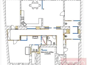 Pronájem bytu 5+kk, Praha - Smíchov, Kroftova, 181 m2