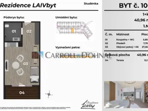 Prodej bytu 1+kk, Studénka - Butovice, Sjednocení, 41 m2