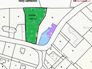 Prodej pozemku pro bydlení, Řendějov - Nový Samechov, 1980 m2
