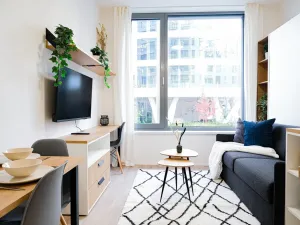 Pronájem bytu 1+kk, Praha - Smíchov, Plzeňská, 20 m2