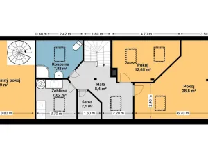 Prodej rodinného domu, Čtyřkoly, 180 m2