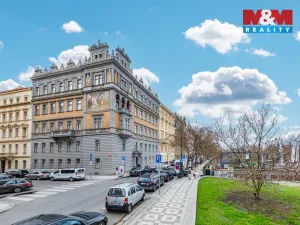 Pronájem bytu 2+kk, Praha, Janáčkovo nábřeží, 40 m2
