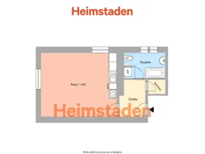 Pronájem bytu 1+kk, Havířov - Šumbark, Klimšova, 35 m2