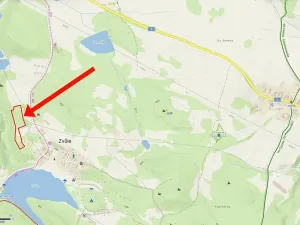 Prodej lesa, Kunžak, 13956 m2