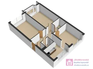 Pronájem bytu 3+1, Brno - Lesná, Milénova, 78 m2