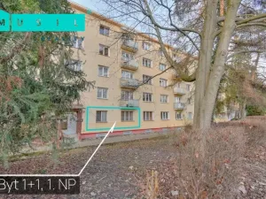 Prodej bytu 1+1, Olomouc - Nová Ulice, Hněvotínská, 38 m2