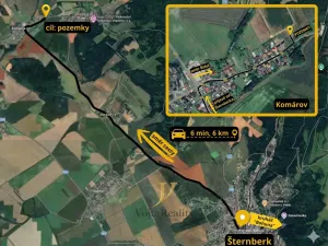 Prodej pozemku pro bydlení, Komárov, 598 m2