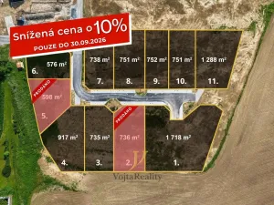 Prodej pozemku pro bydlení, Komárov, 752 m2