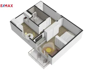 Prodej bytu 1+1, Brno - Bystrc, Kuršova, 42 m2