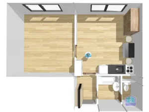 Prodej bytu 1+1, Plzeň - Doubravka, Popelnicová, 36 m2