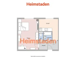 Pronájem bytu 1+1, Havířov - Město, Matuškova, 34 m2