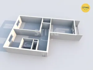 Prodej bytu 2+1, Uničov, Mohelnická, 56 m2