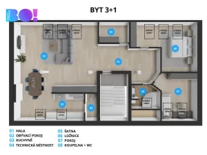 Prodej bytu 3+1, Ostrava, Oblá, 136 m2