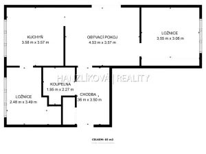 Prodej bytu 3+1, České Budějovice - České Budějovice 3, Jírovcova, 65 m2