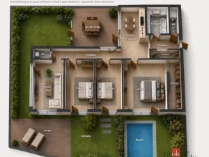 Prodej bytu 5+kk, Plzeň - Doubravka, Na Terasách, 128 m2