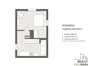 Prodej bytu 3+kk, Poděbrady, Budovcova, 110 m2