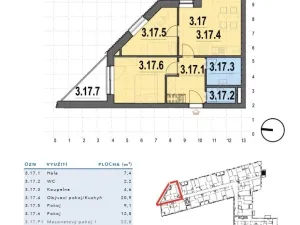 Prodej bytu 4+kk, Vrchlabí - Hořejší Vrchlabí, Horská, 87 m2