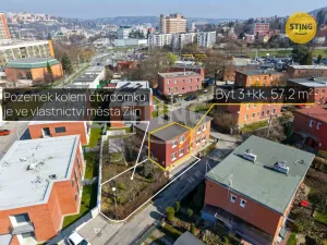 Prodej bytu 3+kk, Zlín, Vysoká, 57 m2