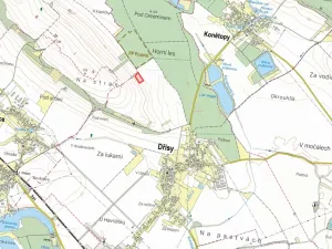 Prodej pole, Dřísy, 8020 m2