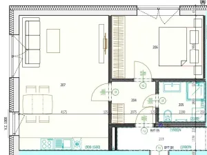Pronájem bytu 2+kk, Havlíčkův Brod, 49 m2