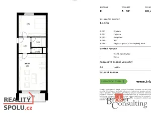 Pronájem bytu 2+kk, Plzeň - Jižní Předměstí, Měděná, 80 m2