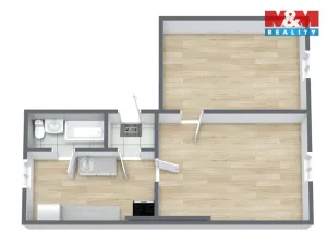 Prodej bytu 2+1, Karlovy Vary - Rybáře, Lad. Koubka, 50 m2